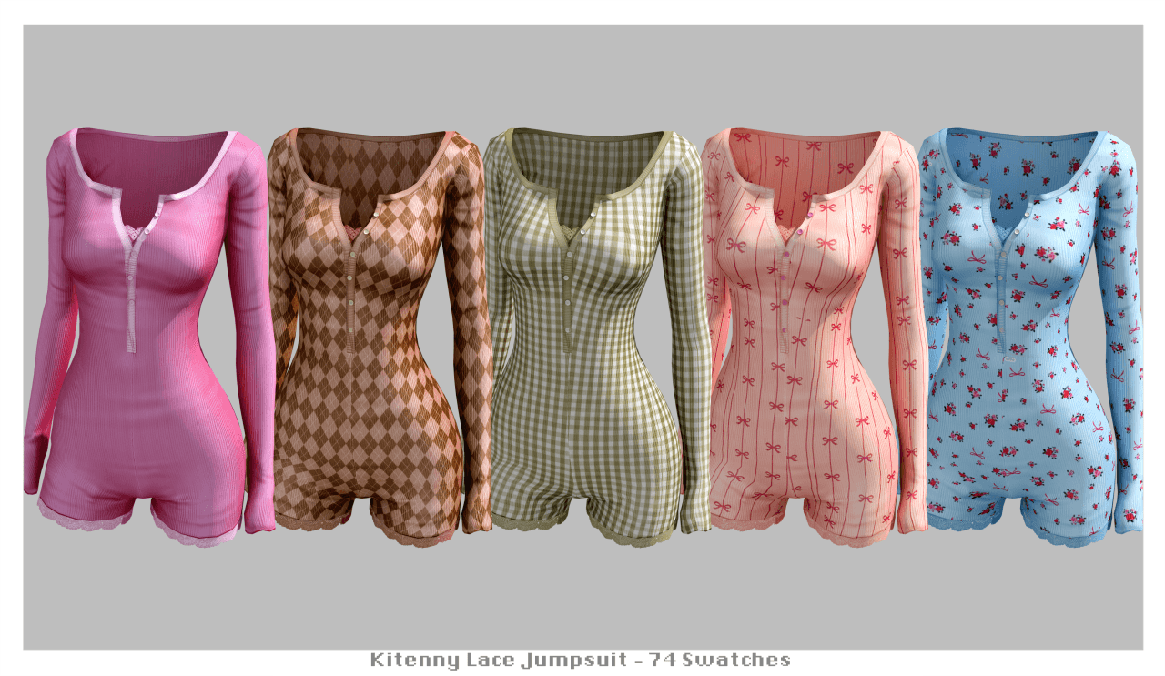 Галерея мода Комбинезон Kitenny Lace #2